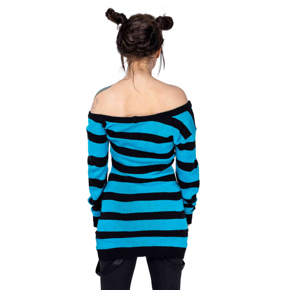 Poizen Industries - CAMDEN Jumper - Blue/Black